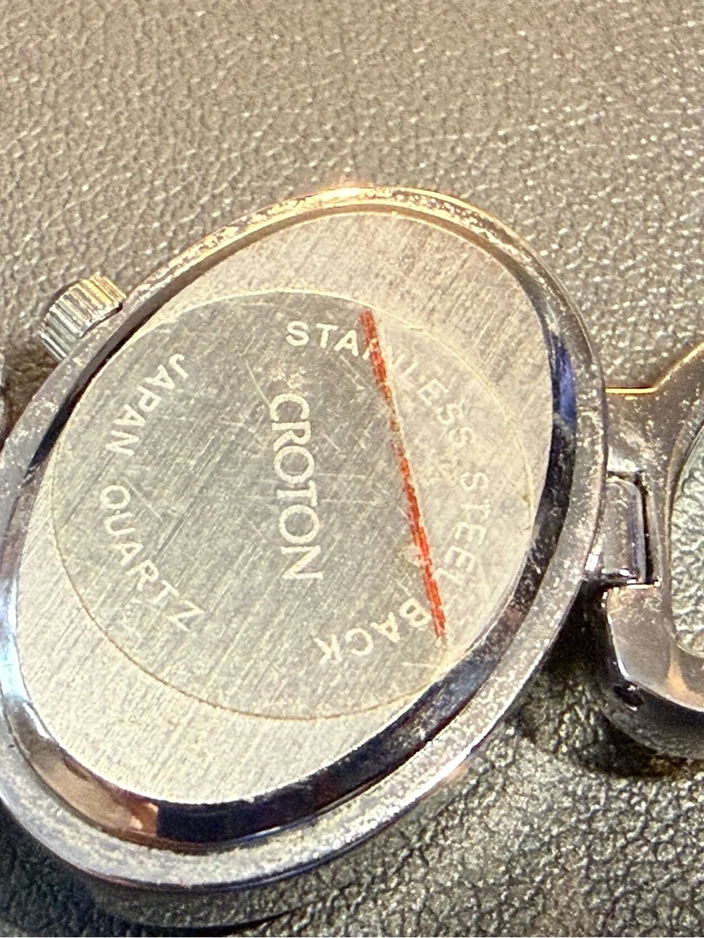 Croton Women's Silver Crystal Bracelet Watch - Silver
